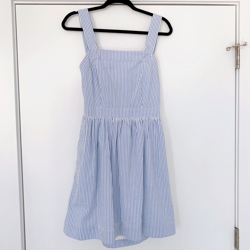 J Crew Seersucker Sundress